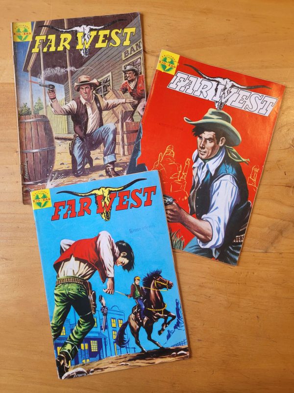 Pack n°3 revista FAR-WEST (x3)