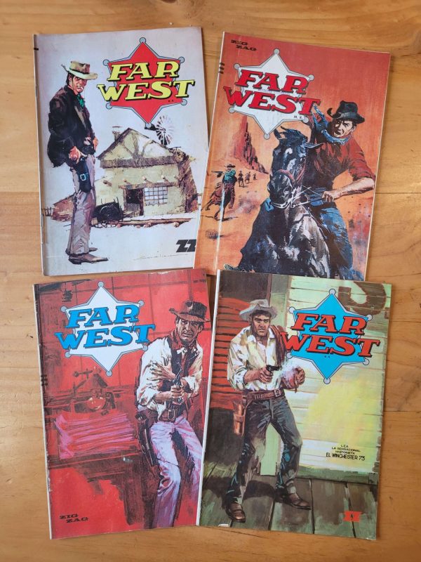 Pack n°1 revista FAR-WEST (x4)