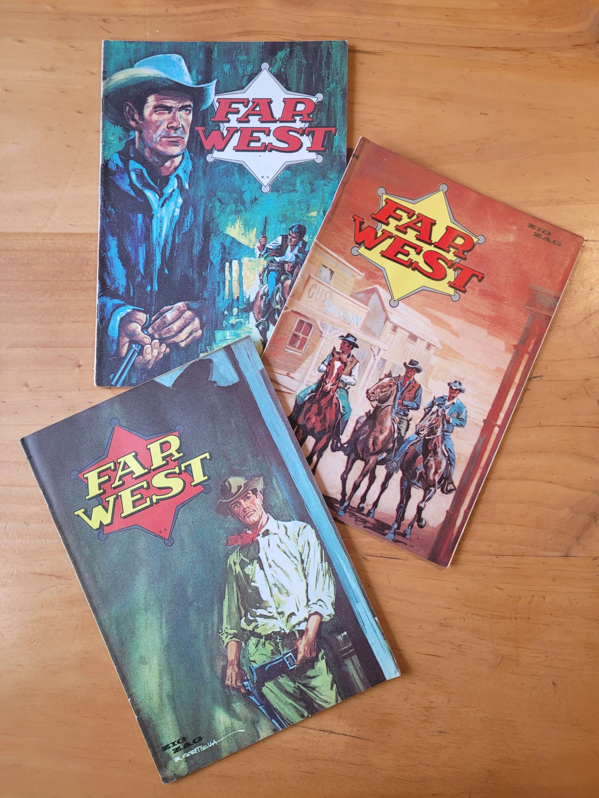 Pack n°1 revista FAR-WEST (x3)