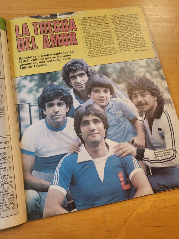 Pack DEPORTE TOTAL años 80s -Portadas U. de Chile- (x4)