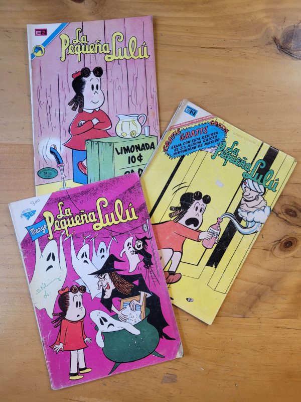 Pack n°1 PEQUEÑA LULU, años 70s (x3)