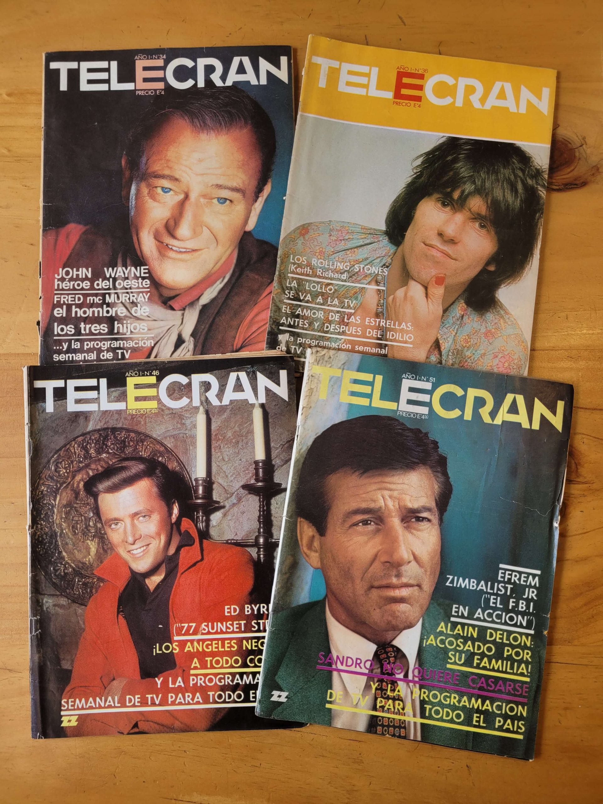 Pack TELECRAN, 1969 -Año 1- (x4)