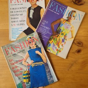 Pack revista FASHION años 60s (x3)