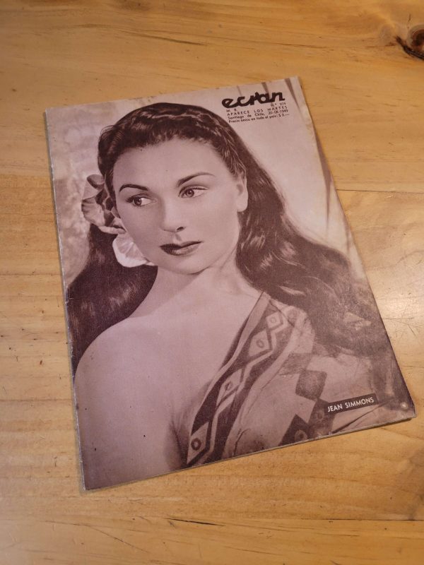 Revista ECRAN -Contraportada Marilyn Monroe- (1949)