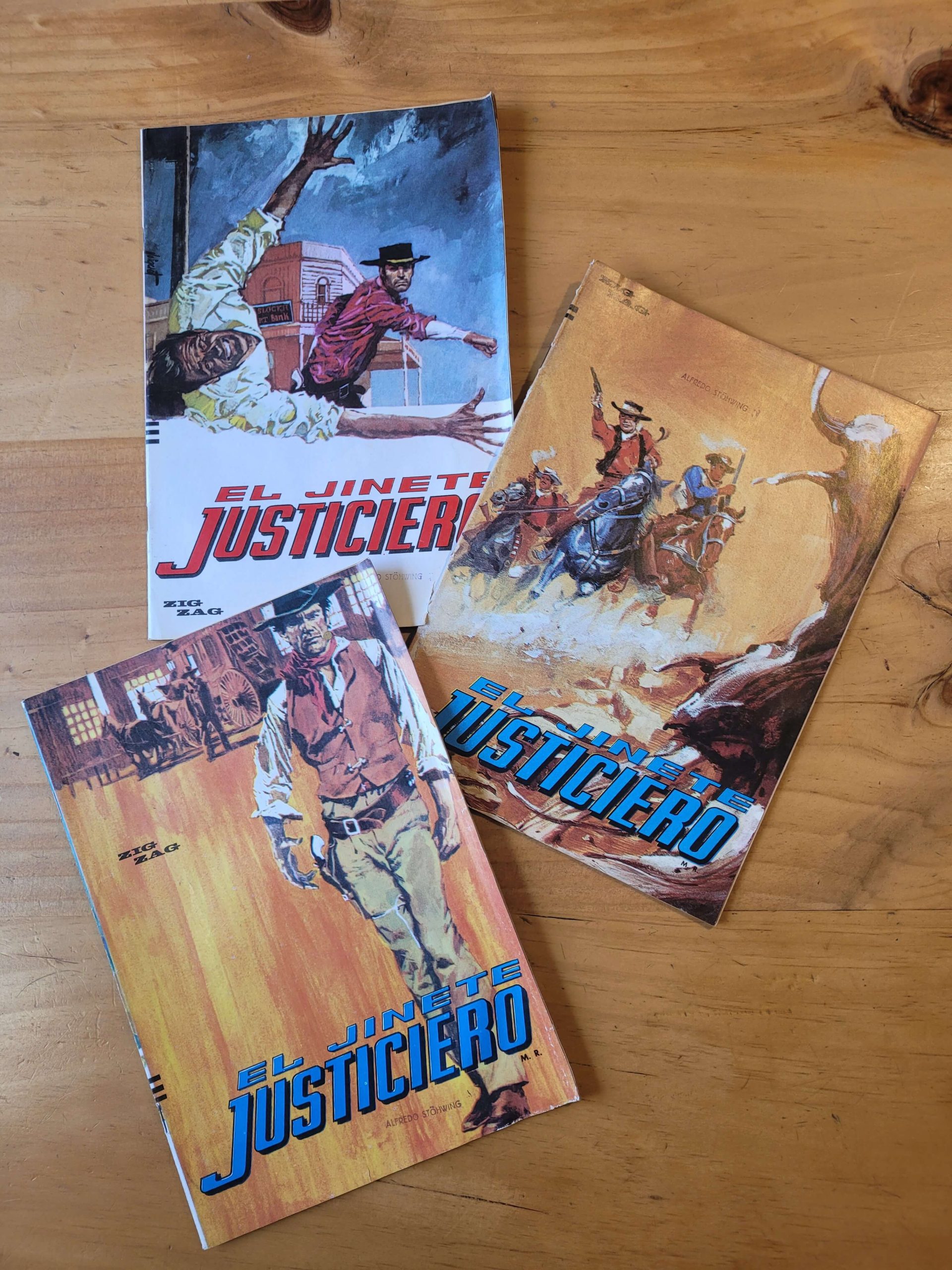 Pack EL JINETE JUSTICIERO n°3, años 60s (x3)