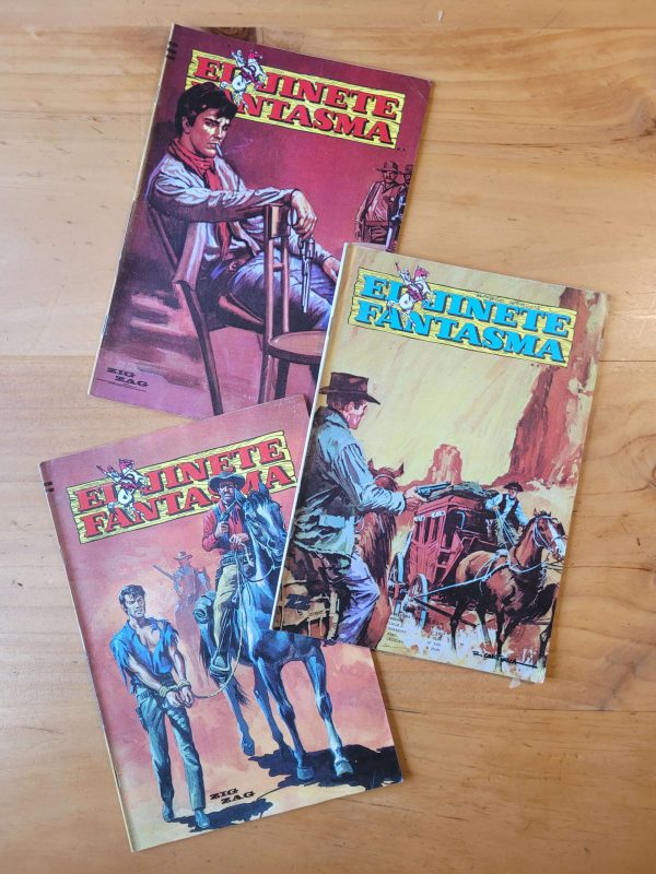 Pack EL JINETE JUSTICIERO n°1, años 60s (x3)