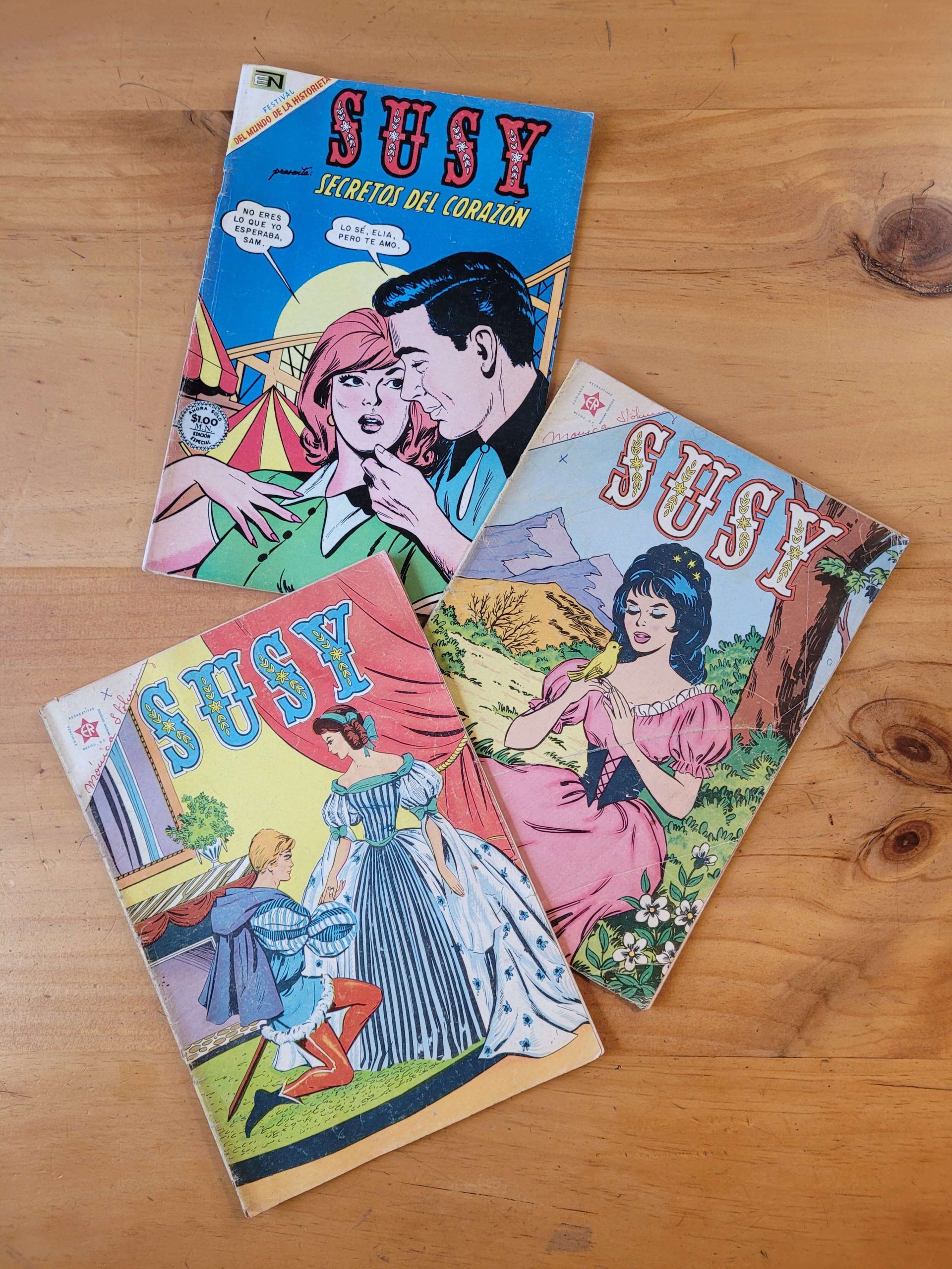 Pack SUSY años 60s (x3)
