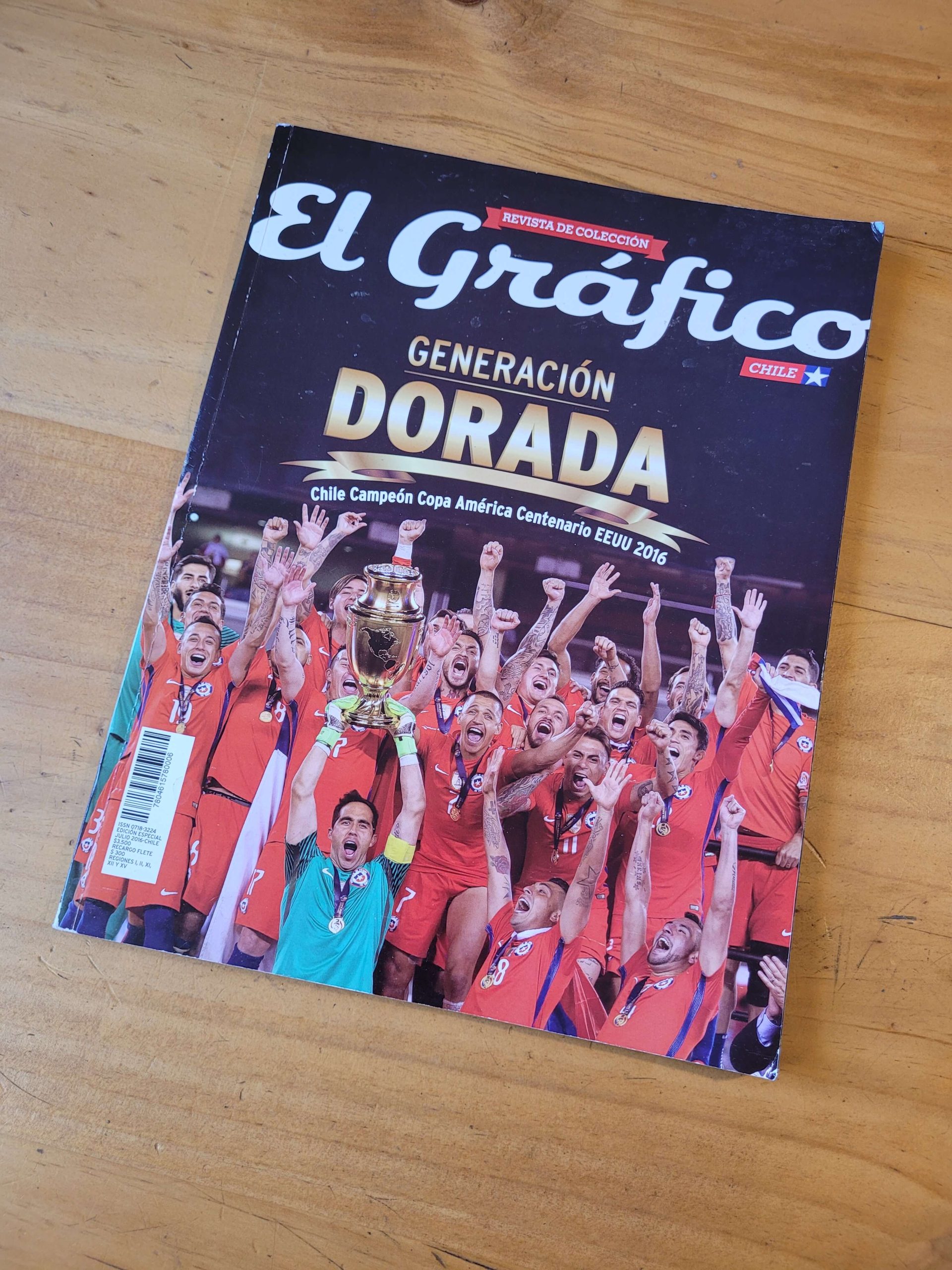 Revista EL GRAFICO -Especial Chile bicampeón de América-