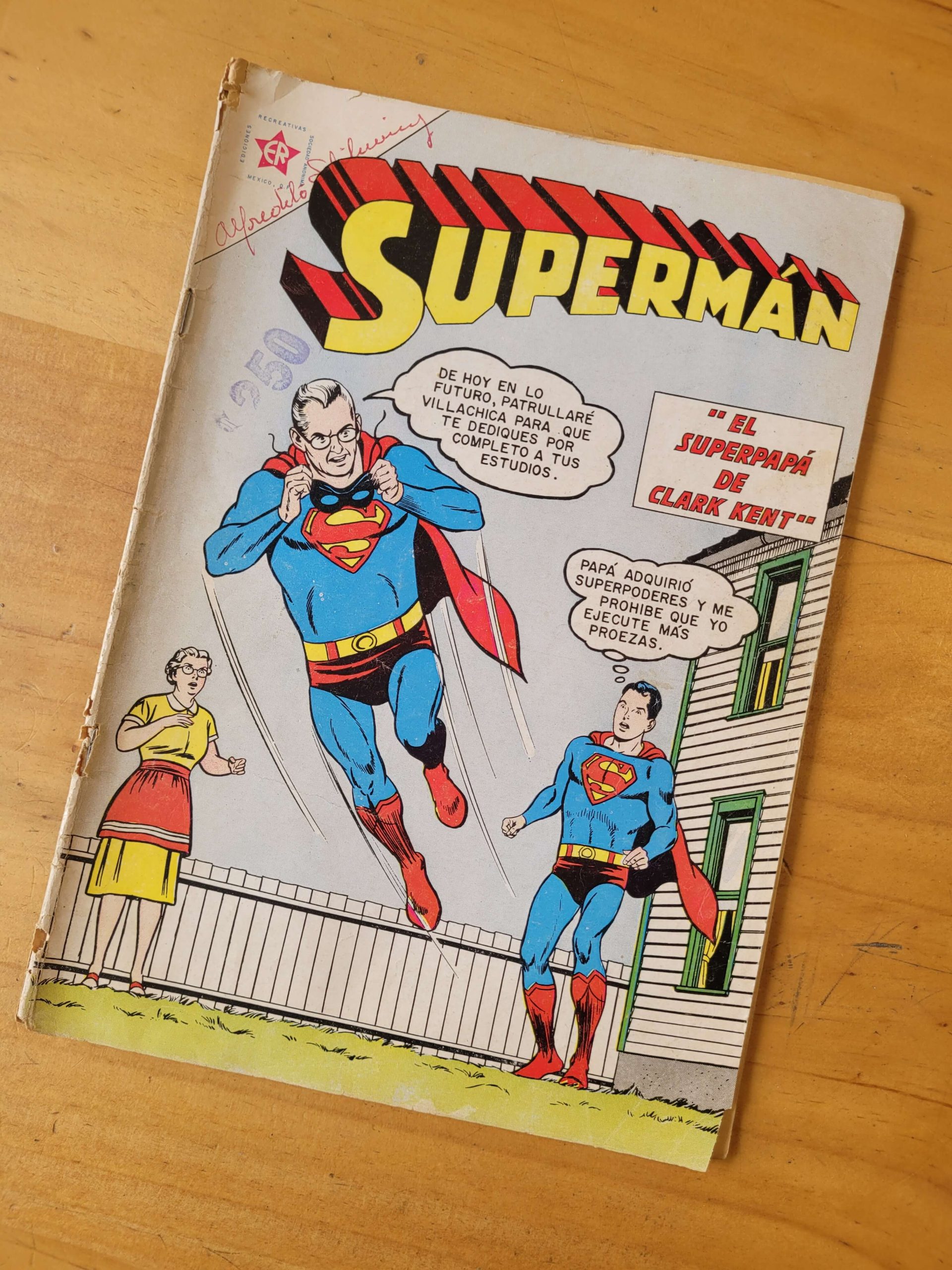 Revista SUPERMAN n°366 (1962)