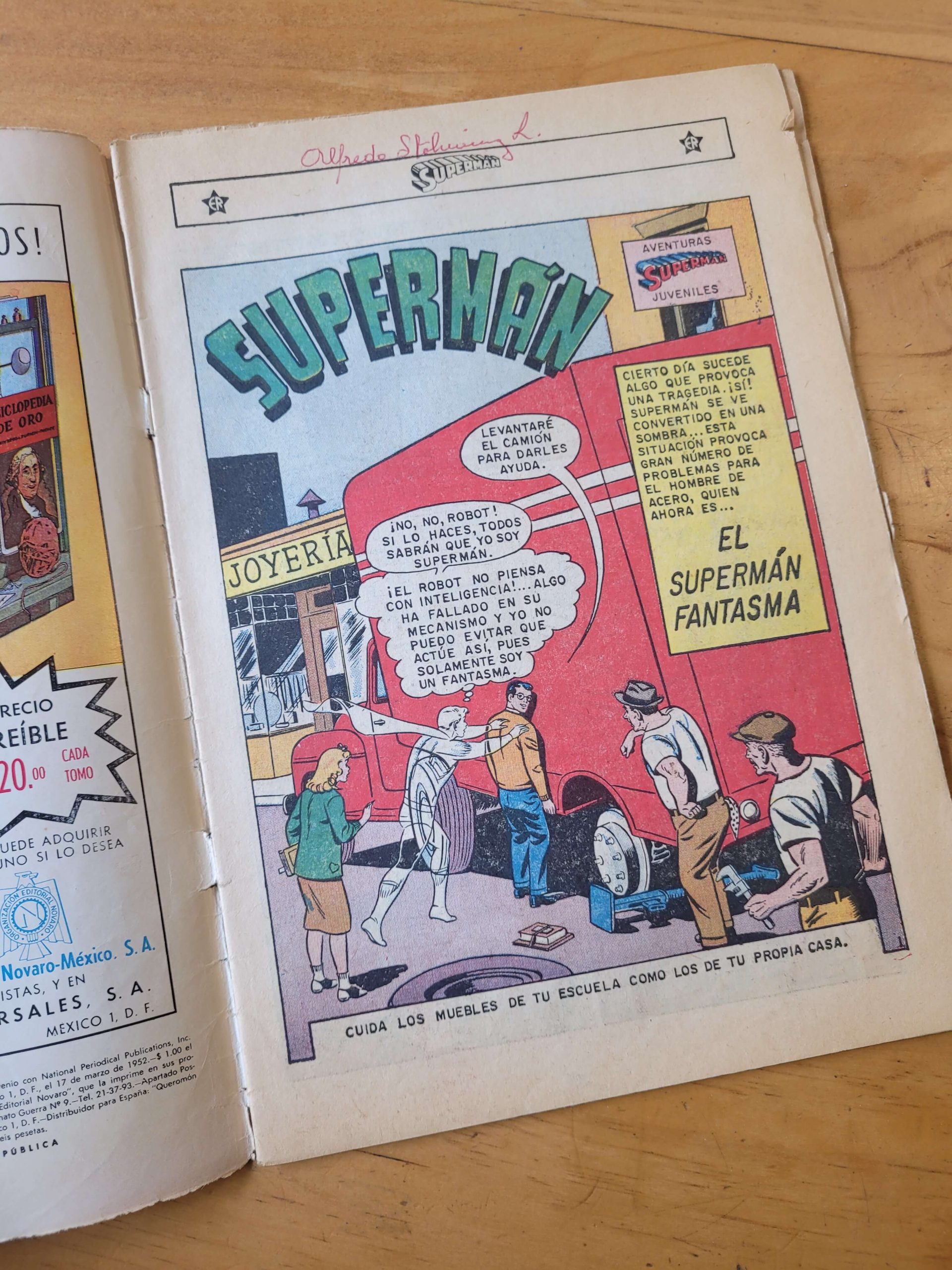 Revista SUPERMAN n°341 (1962)