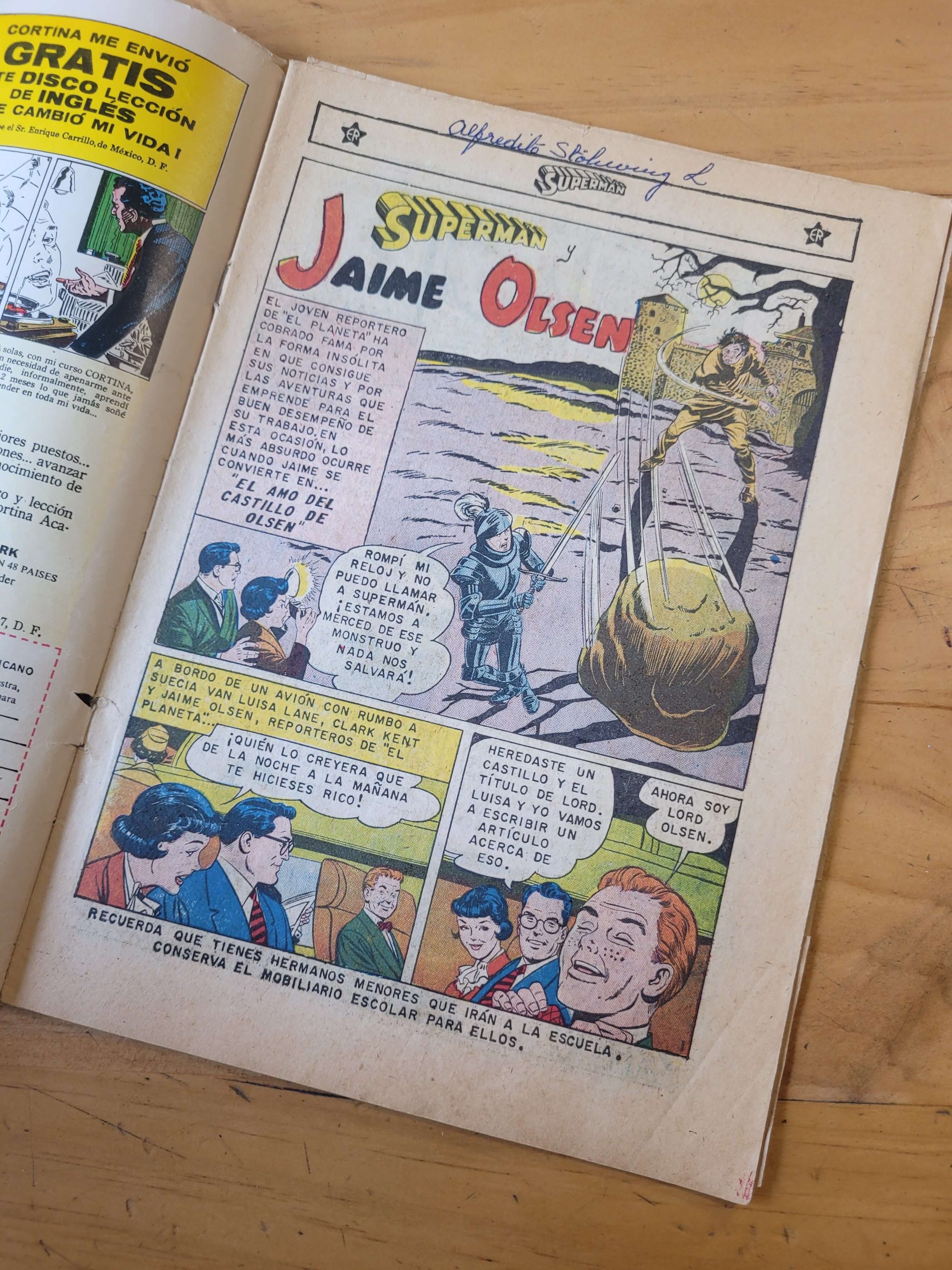 Revista SUPERMAN n°334 (1962)