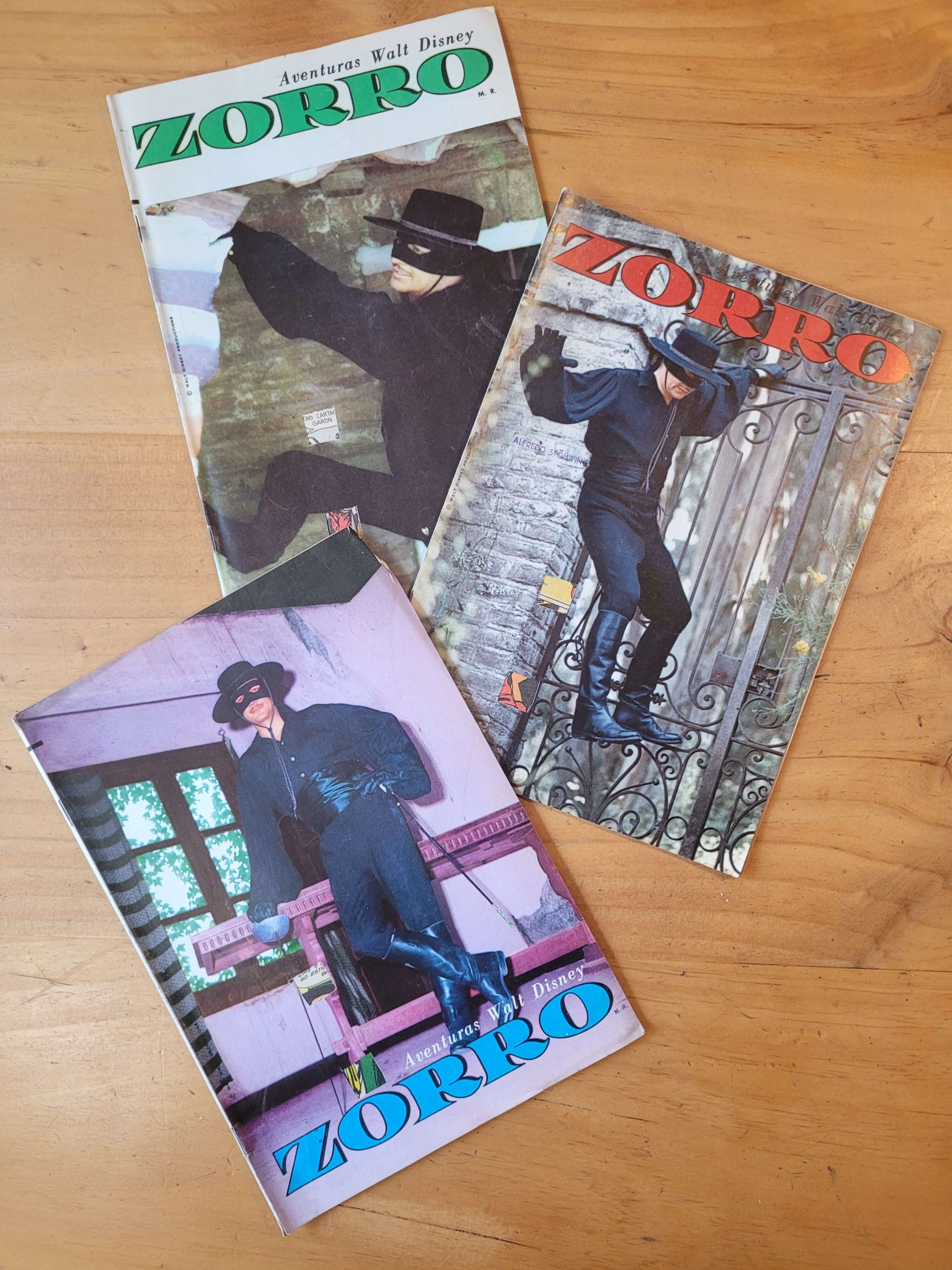 Pack n°3 revista EL ZORRO, años 60s (x3)