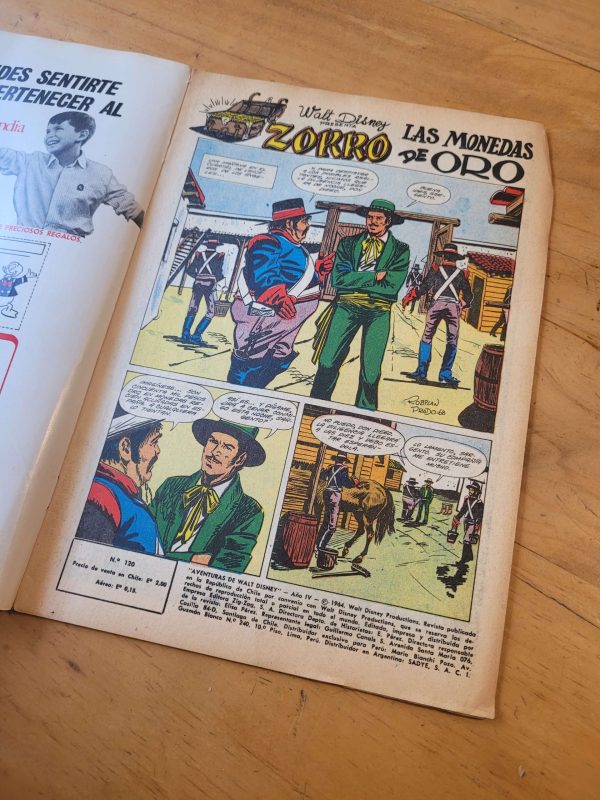 Pack n°3 revista EL ZORRO, años 60s (x3)