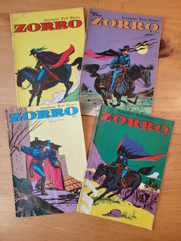 Pack EL ZORRO n°2, años 60s (x3)