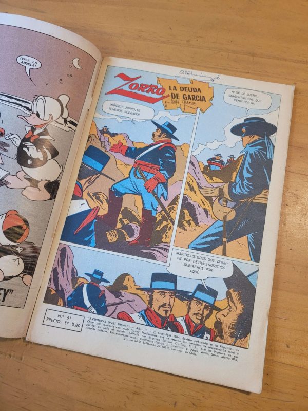 Pack EL ZORRO n°2, años 60s (x3)