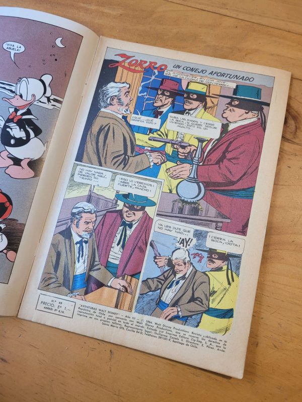 Pack EL ZORRO n°1, años 60s (x3)