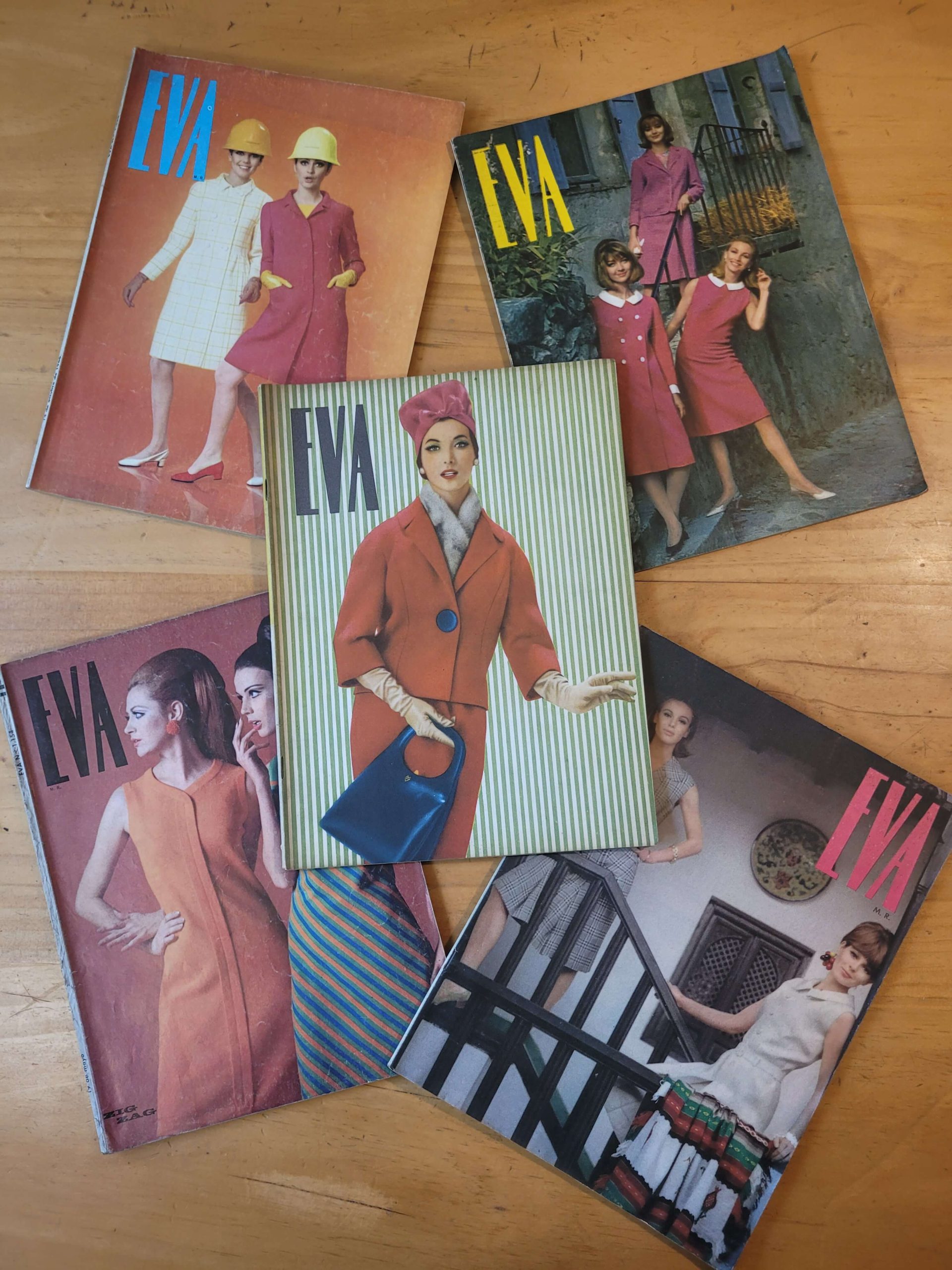 Pack EVA n°4, años 60s (x5)