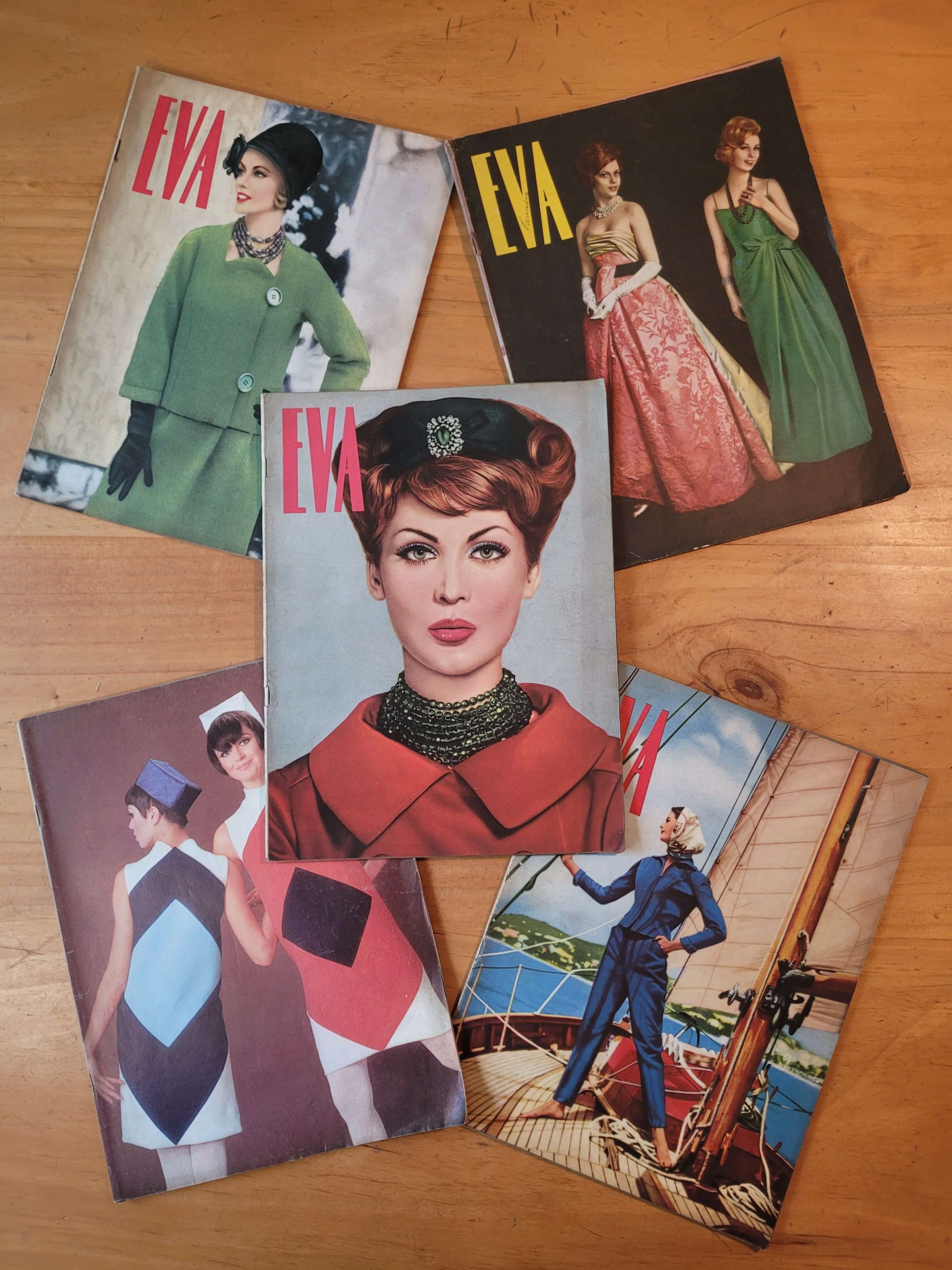 Pack EVA n°2, años 60s (x5)