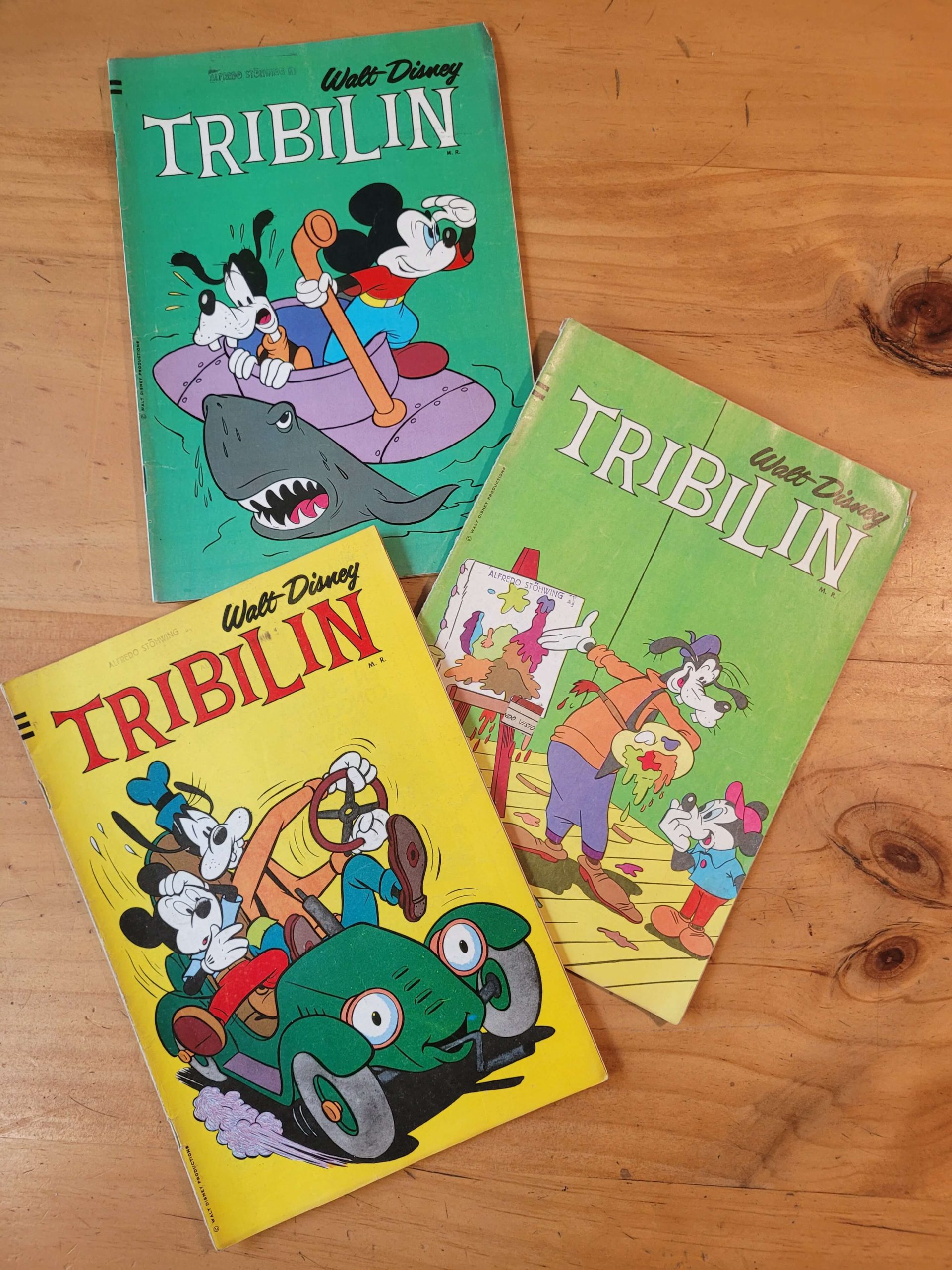Pack TRIBILIN n°1, años 60s (x3)
