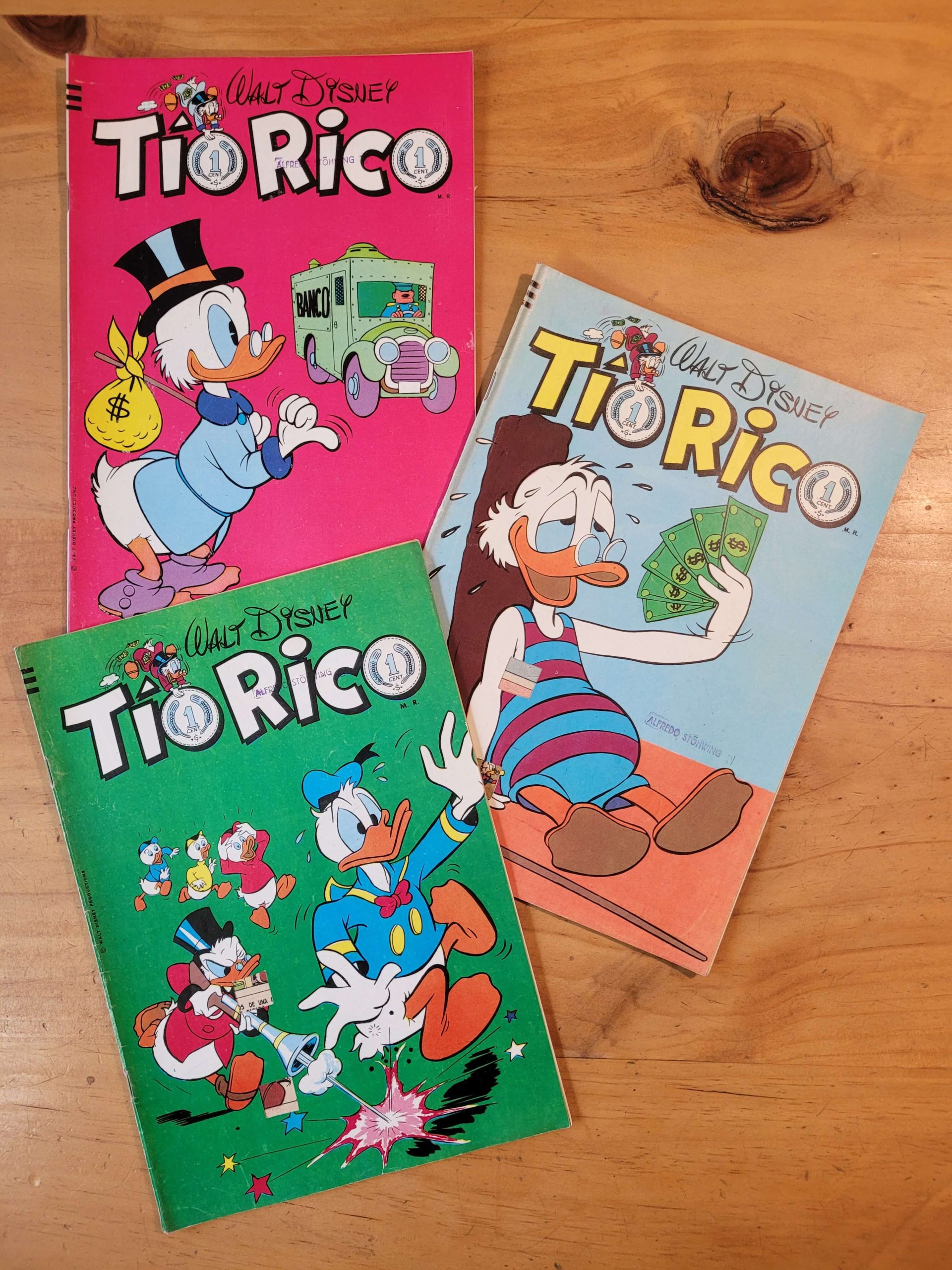 Pack TIO RICO n°3, años 60s (x3)