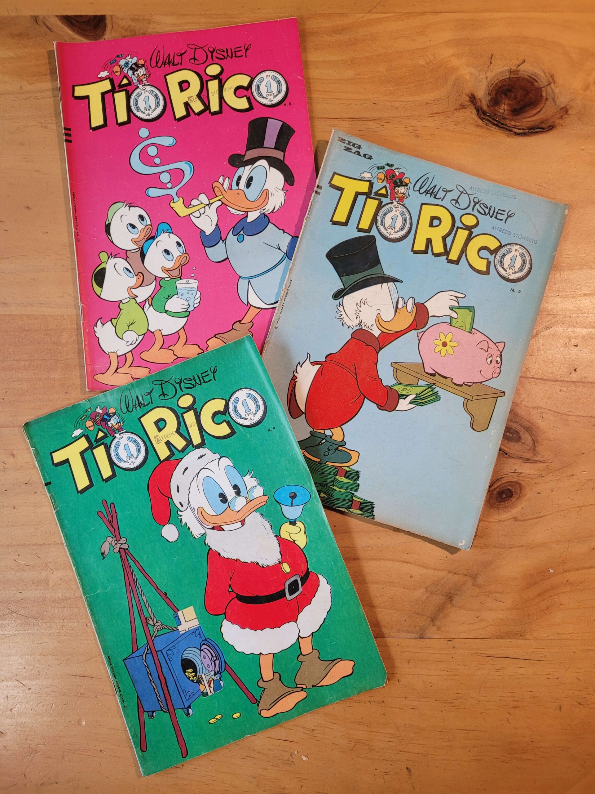 Pack TIO RICO n°2, años 60s (x3)