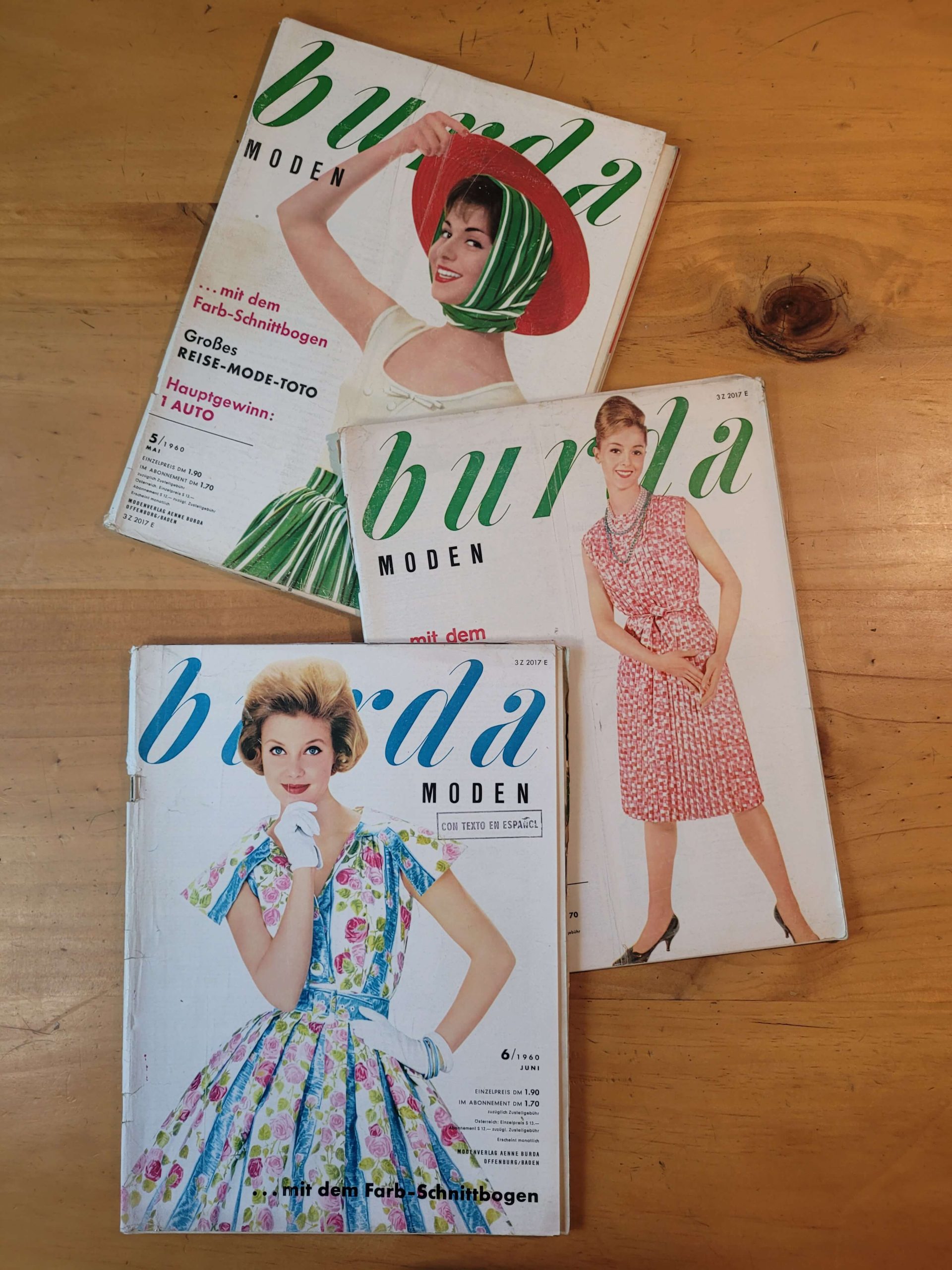 Pack BURDA -1960- (x3)