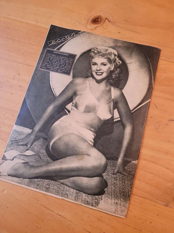 Revista ECRAN -Primera portada de Frank Sinatra- (1947)