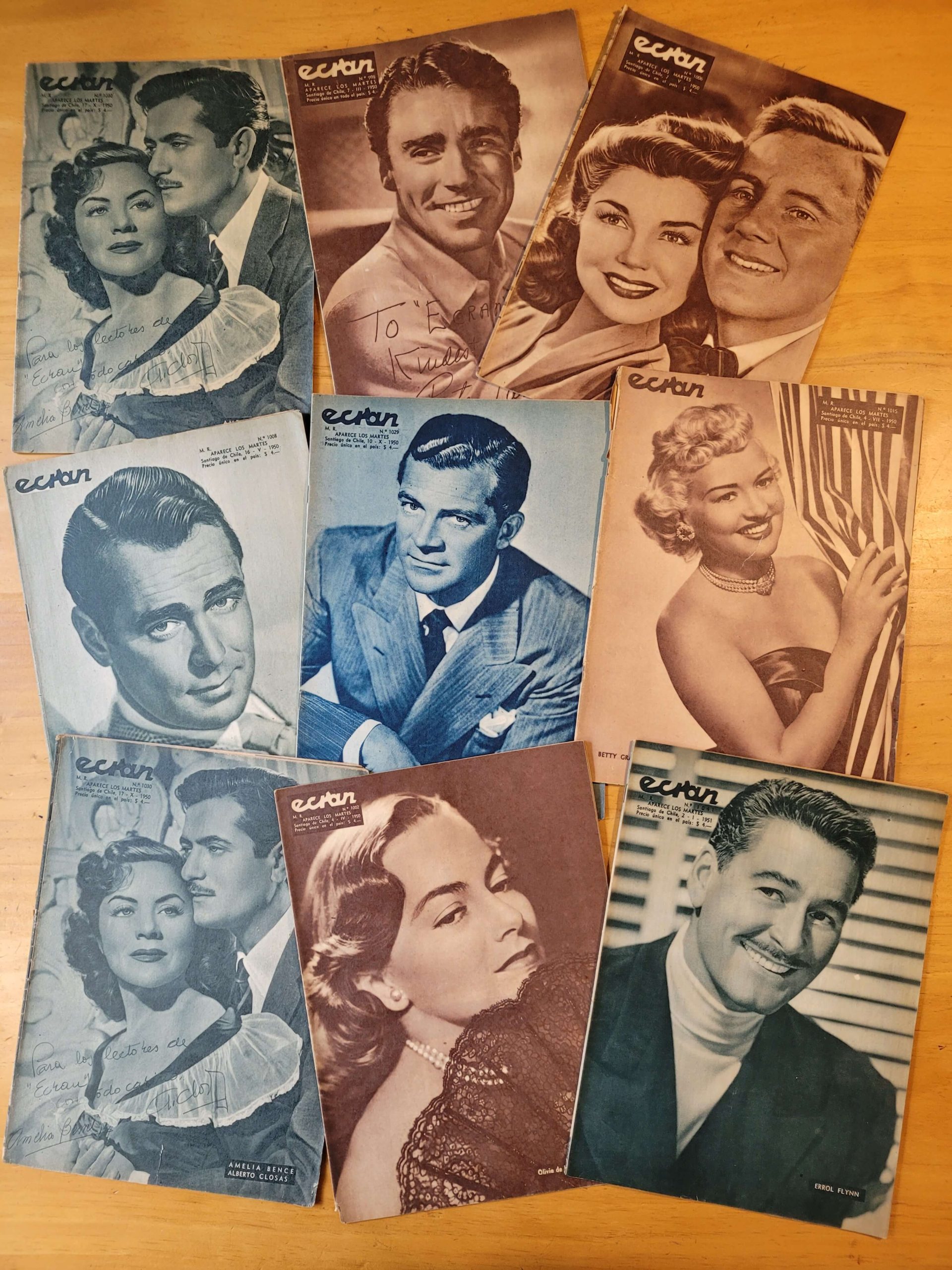 Pack ECRAN, años 1950 (x9)