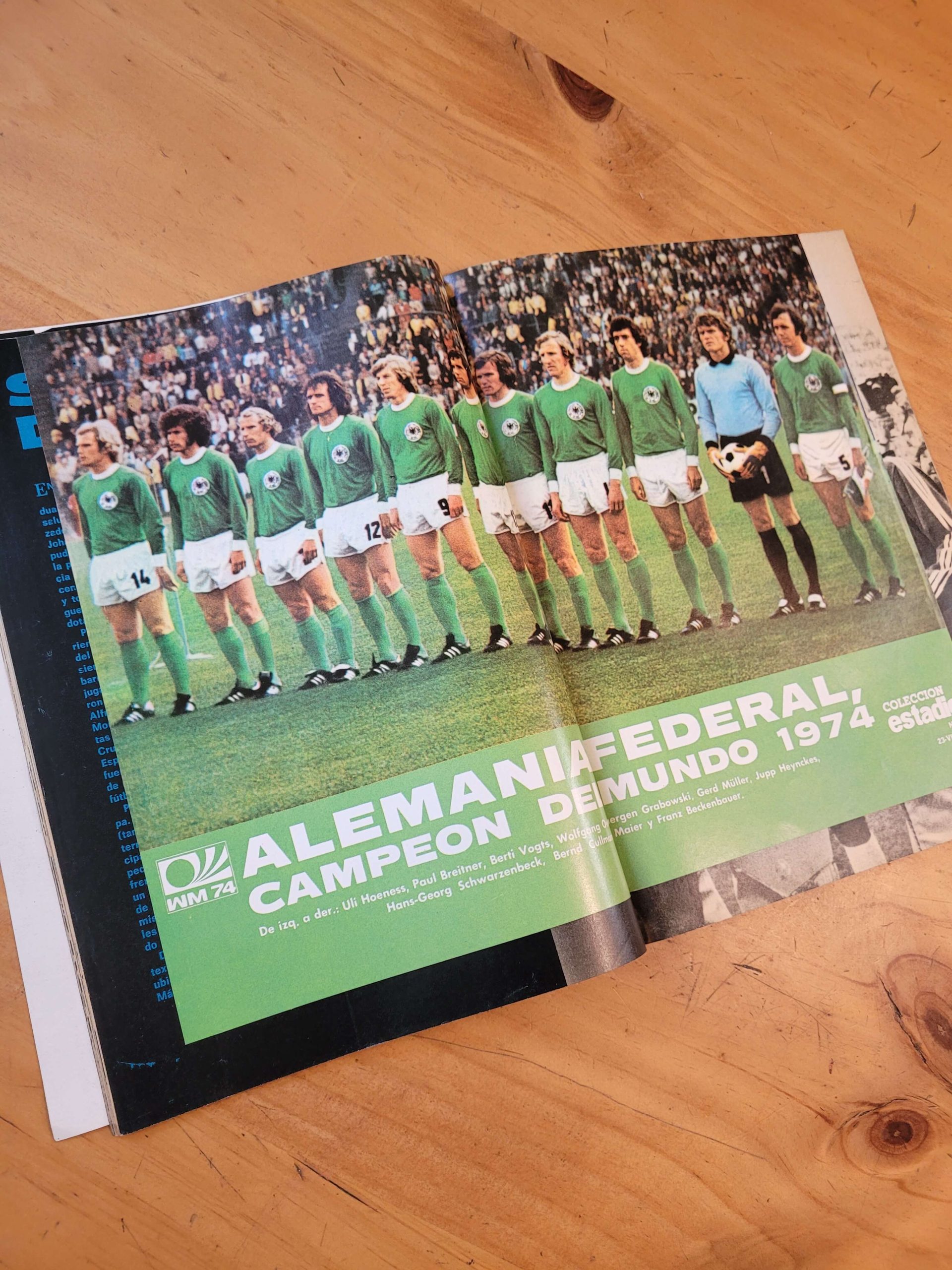 Revista ESTADIO -Especial Copa del Mundo Alemania 1974-