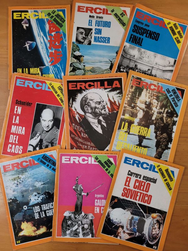 Pack ERCILLA -1970- (x9)