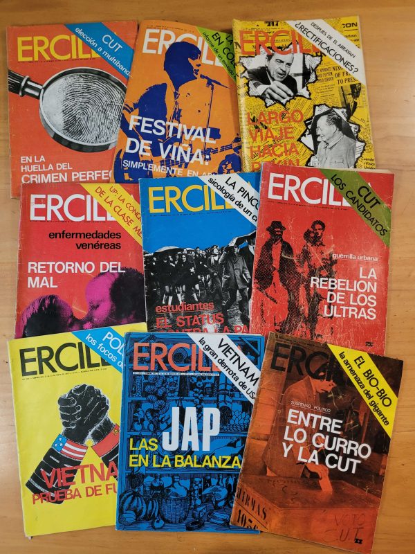 Pack ERCILLA -1972- (x9)