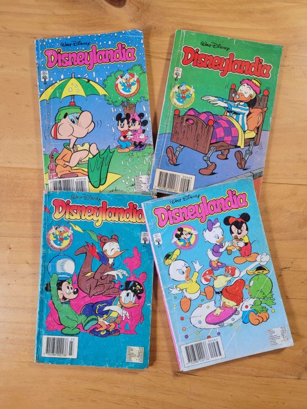 Pack DISNEYLANDIA, años 90s (x4)