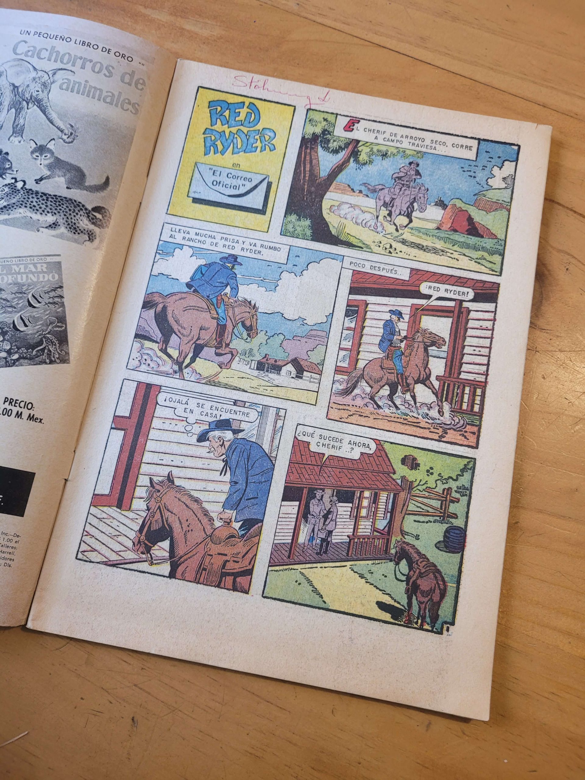 Pack RED RYDER años 60s (x4)