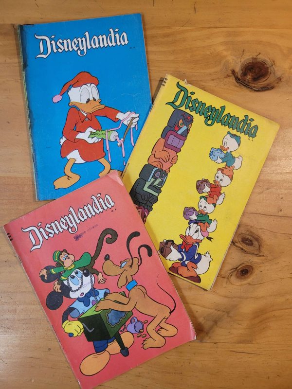 Pack n°9 revista DISNEYLANDYA años 60s (x3)
