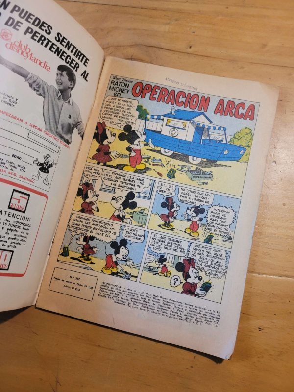 Pack n°9 revista DISNEYLANDYA años 60s (x3)