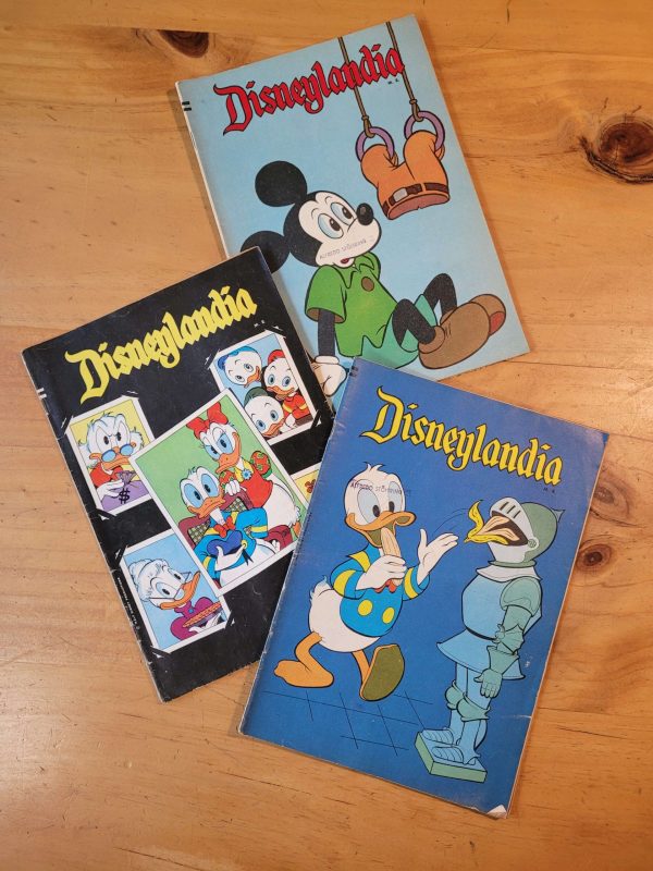 Pack n°7 revista DISNEYLANDYA años 60s (x3)