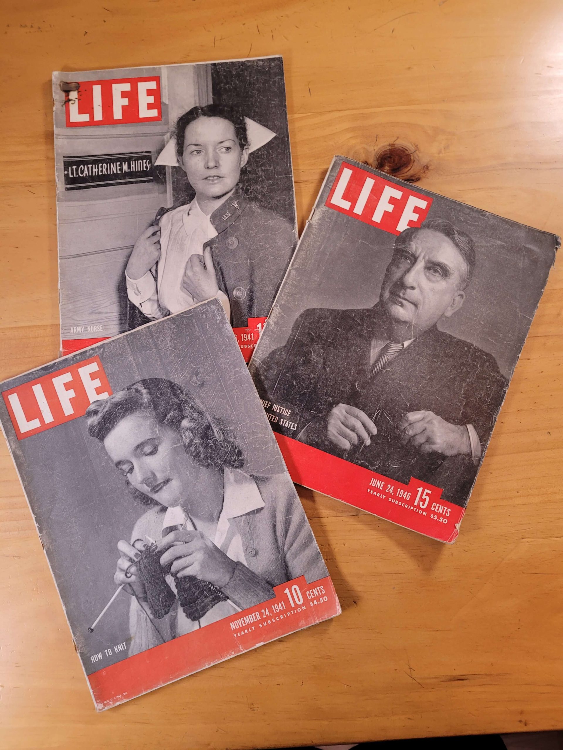 Pack LIFE, años 40s durante tiempos de guerra -En inglés- (x3)