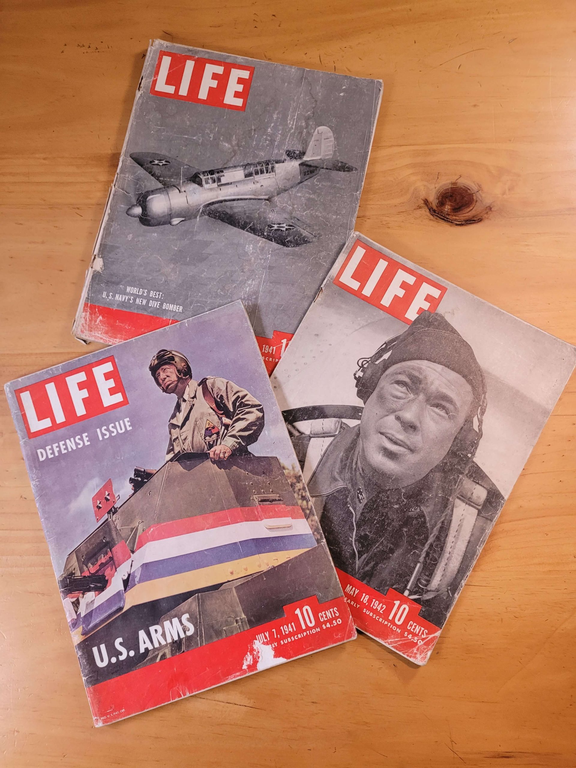 Pack LIFE años 40s durante tiempos de guerra -En inglés- (x3)