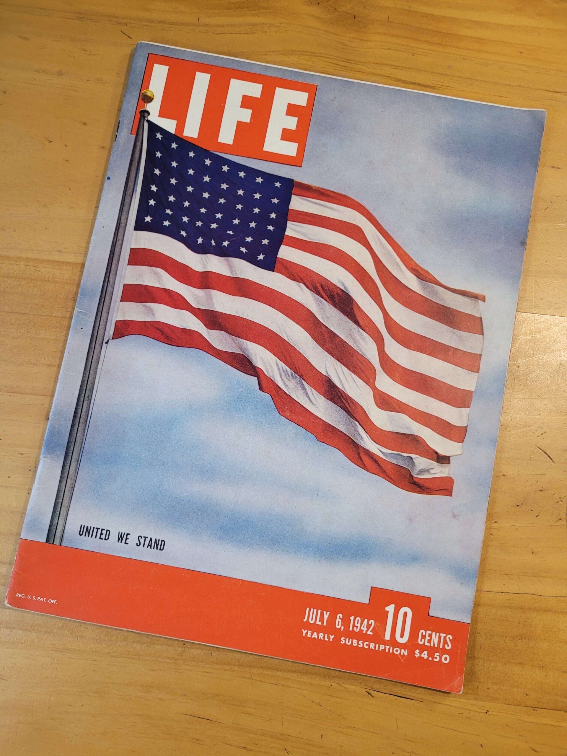 Revista LIFE -Especial 6 de julio, 1er año de la guerra- (1942)