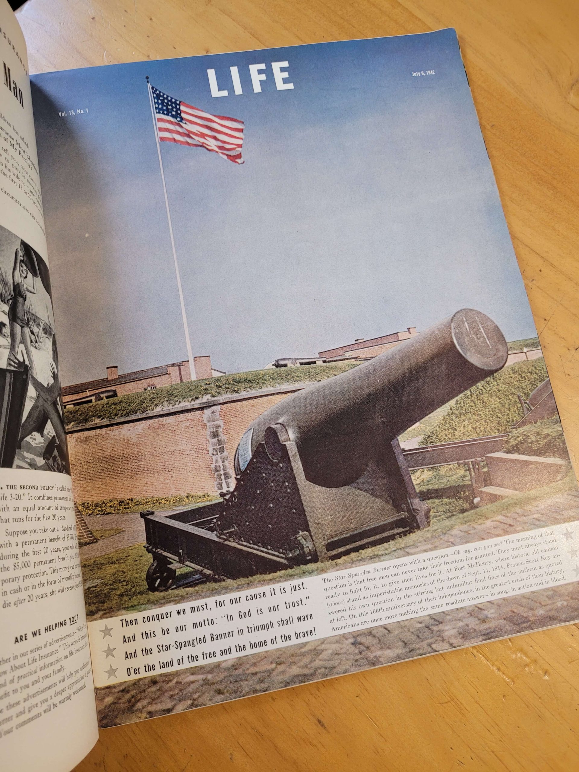 Revista LIFE -Especial 6 de julio, 1er año de la guerra- (1942)