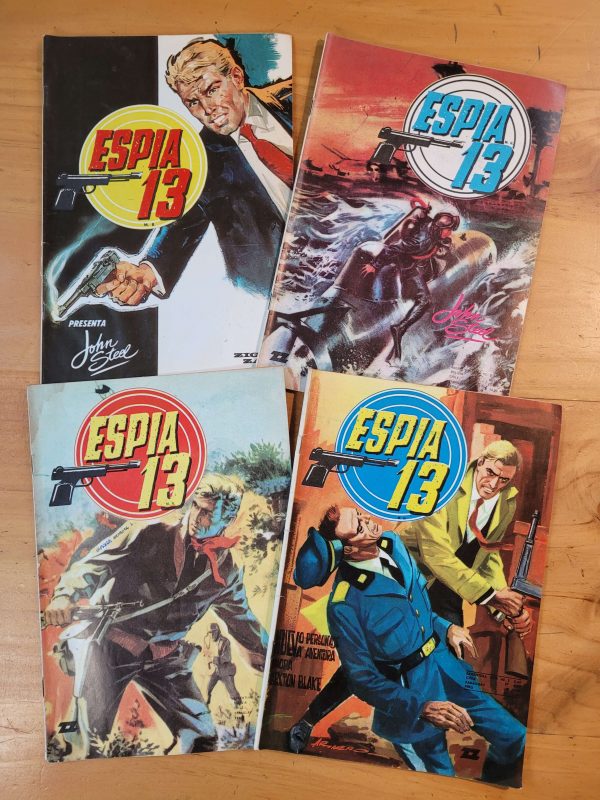 Pack revista ESPÍA 13 n°3 (x4)