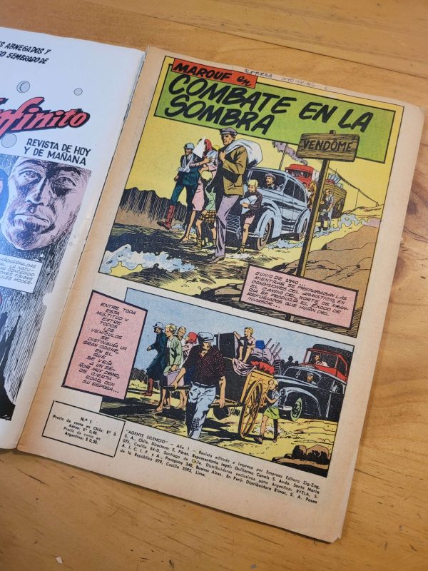 Pack AGENTE SILENCIO años 60s -Números 1 y 2- (x2)