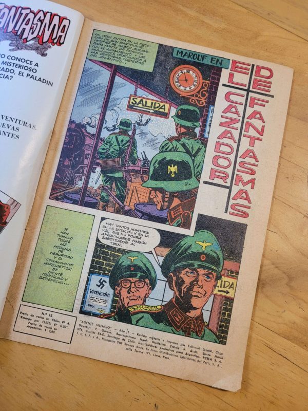 Pack AGENTE SILENCIO años 60s (x4)