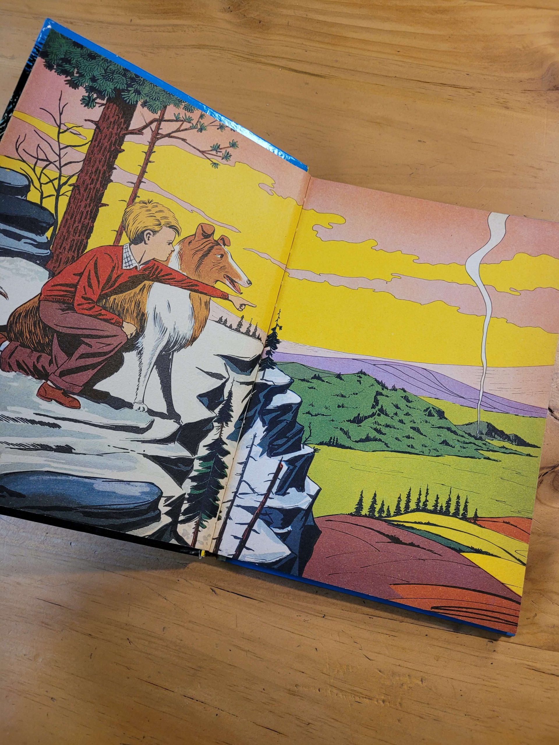 Libro de historietas de LASSIE (1967)