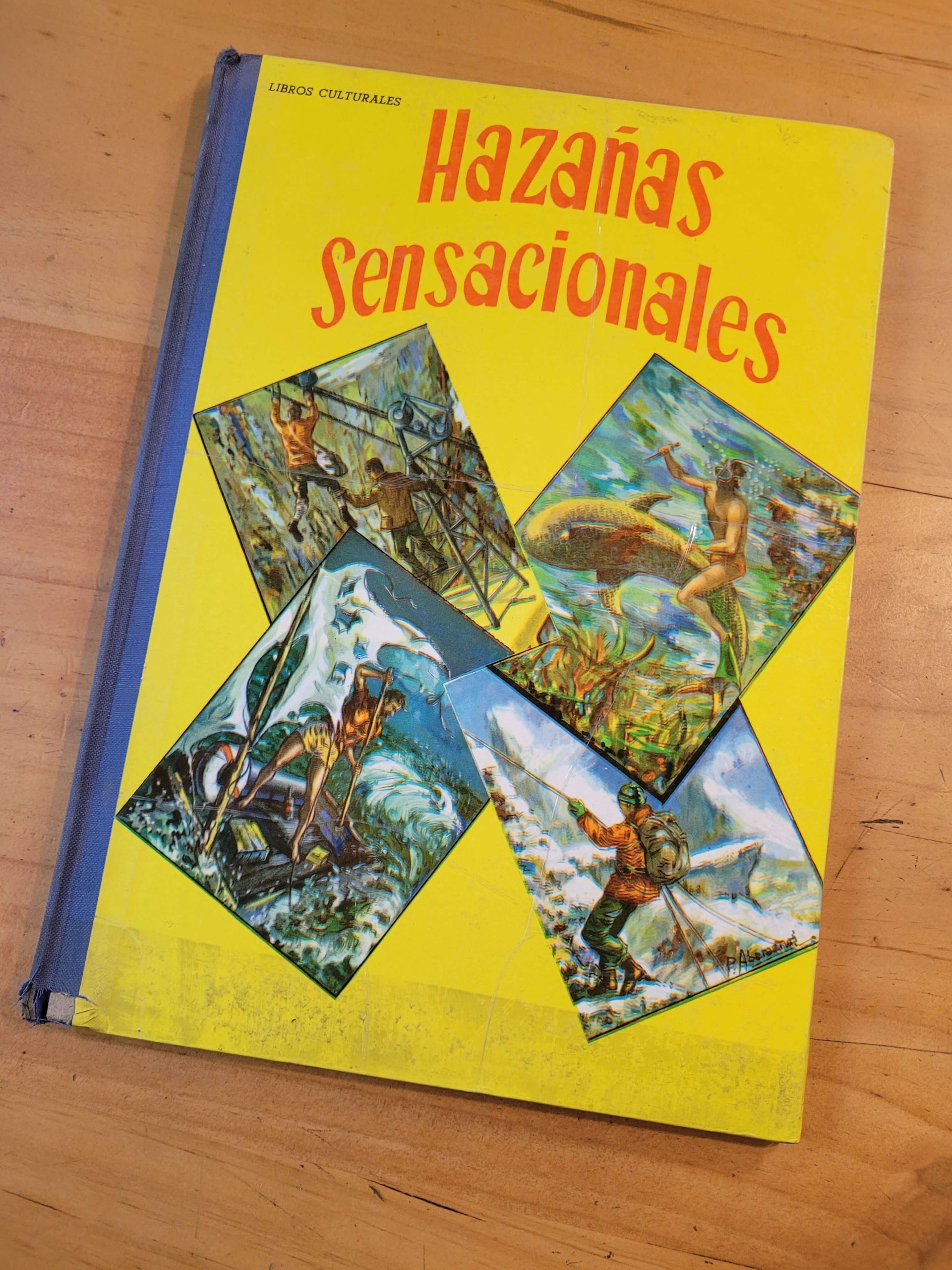 Libro-Comic HAZAÑAS SENSACIONALES (1958)