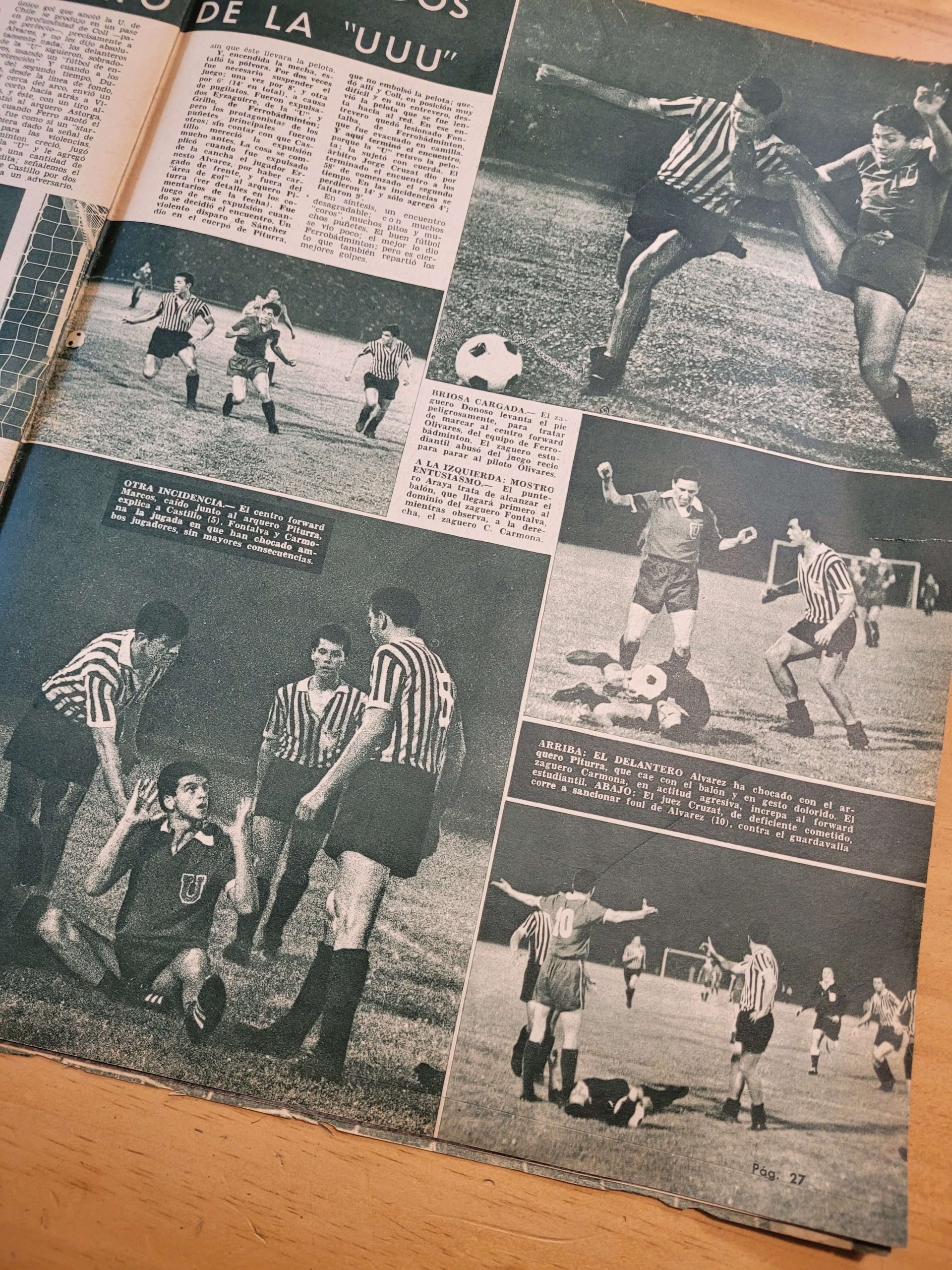 Pack GOL Y GOL, Colo Colo 1966 (x4)