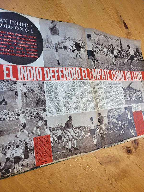 Pack GOL Y GOL Colo Colo 1964 (x4)