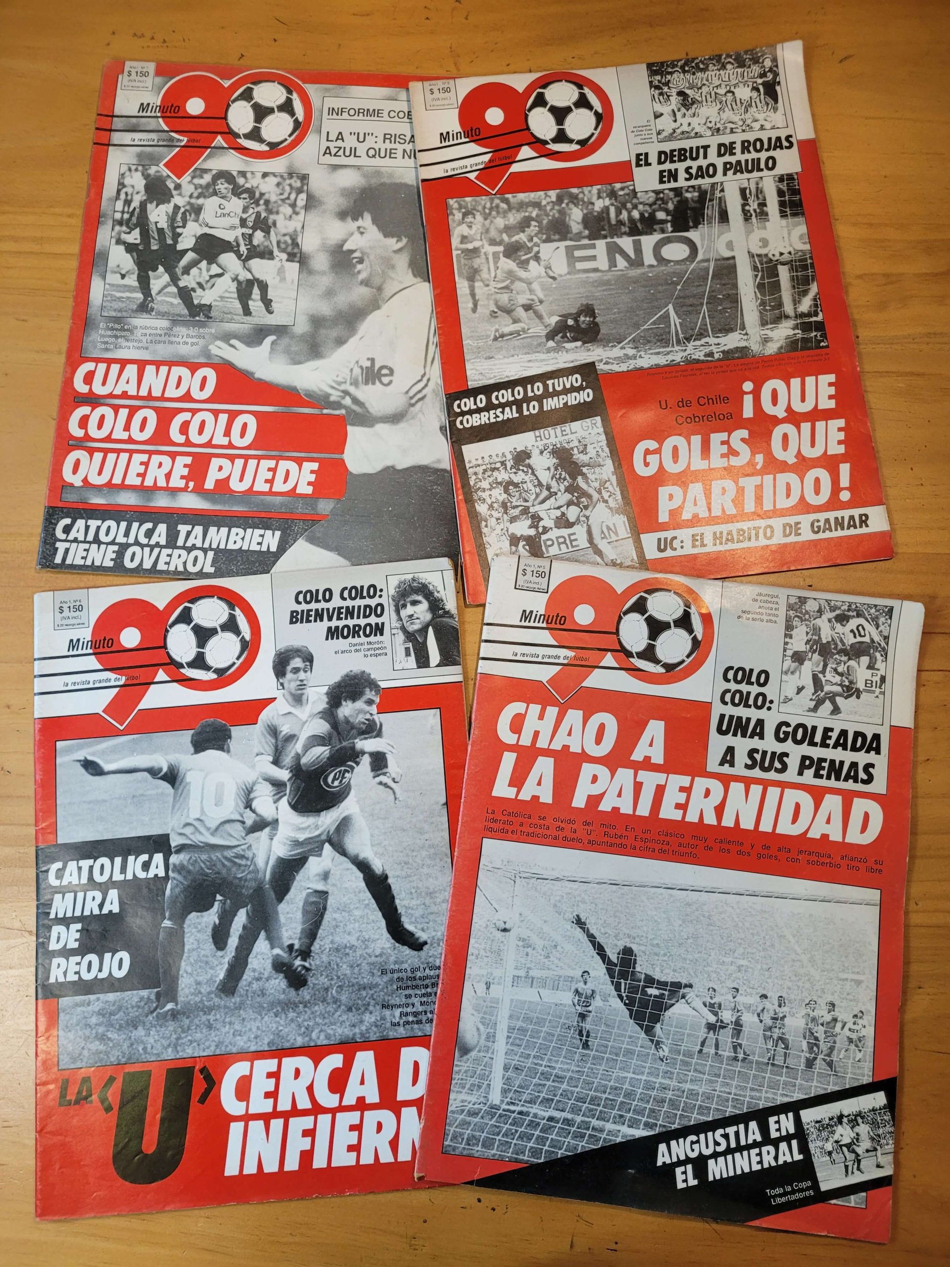 Pack MINUTO 90 -Primeros números- (1987)