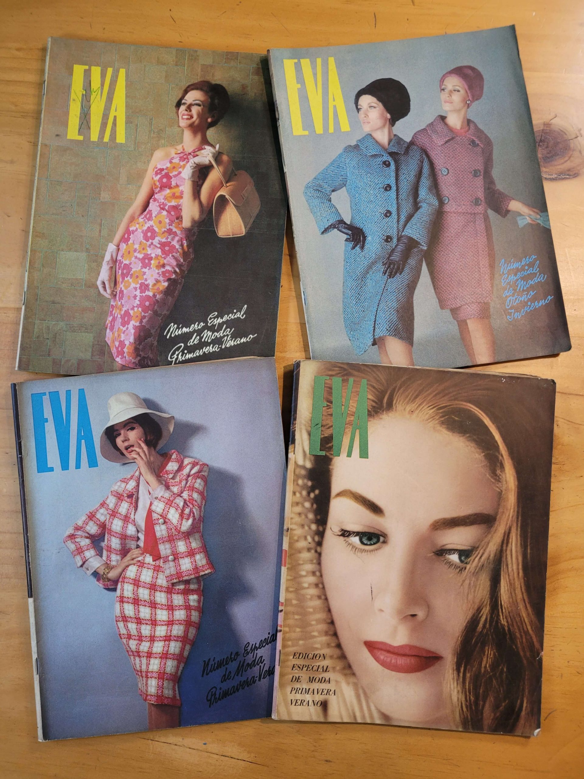 Pack EVA años 60s -Especiales- (x4)