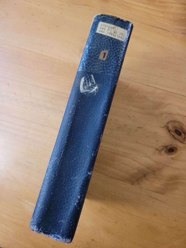 Empaste revista ESTADIO Primeros 25 números (Sí, con la famosa N°1) (1941)